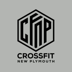 CrossFit New Plymouth - Ladies Hoodie (B/W Logo) Design